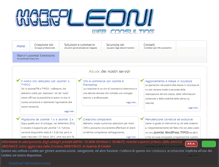 Tablet Screenshot of mmleoni.net